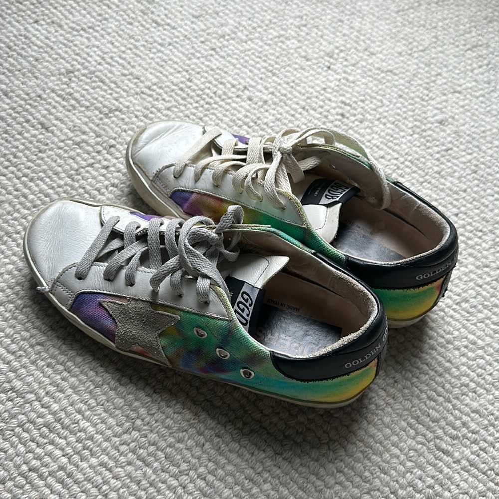 Golden goose tie dye sneakers